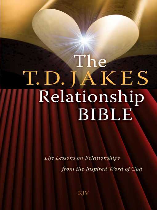 Title details for The T.D. Jakes Relationship Bible by T.D. Jakes - Wait list